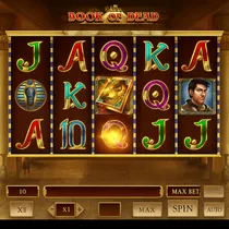 Magius Casino - Book of Dead Slot - Ägyptische Mysterien mit Expanding Symbols